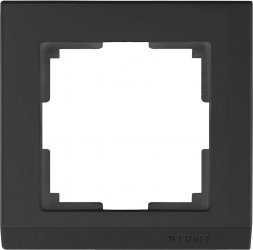 Рамка на 1 пост (черный) W0011808 Werkel