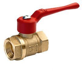 Кран шаровый лат. ДУ-20 г/г руч (11Б27п)