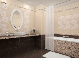 Плитка настенная Miranda коричневая 25х35 (MWM111D)(1.4м2,16 шт)