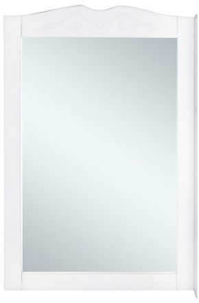 Зеркало Классик с полочкой 75см нежно белый F7-75ZE3