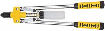 Заклепочник усиленный с длин. руч., пластик. контейнер 3,2-4,8 мм (430 мм) 32055