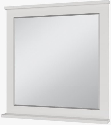 Зеркало Марта-80 в раме белая эмаль (глянец)