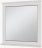 Зеркало Марта-80 в раме белая эмаль (глянец)